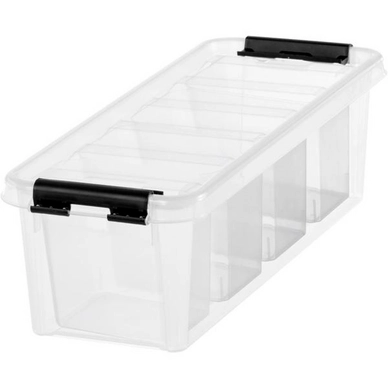 Opbergbox Orthex SmartStore Classic 4 + Vakverdeler Black | Etrias.nl